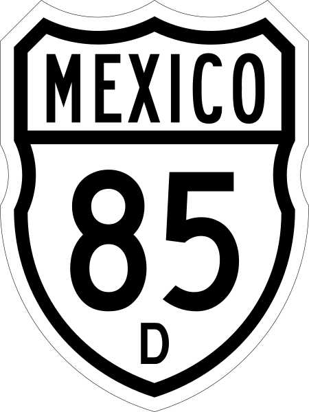 ملف:Carretera federal 85D.svg