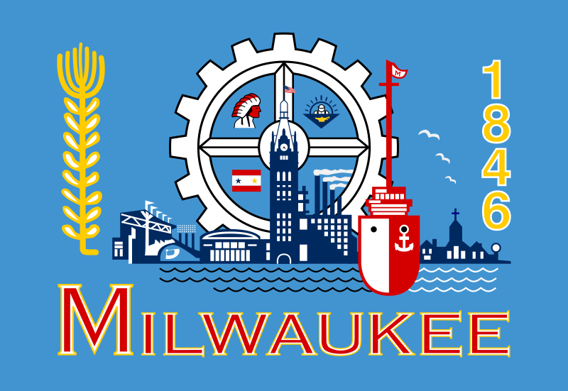 ملف:Flag of Milwaukee, Wisconsin.svg