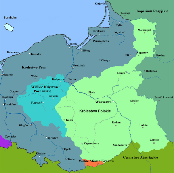 ملف:Congress Poland in 1815.PNG