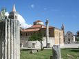 The ancient Roman forum in Zadar.