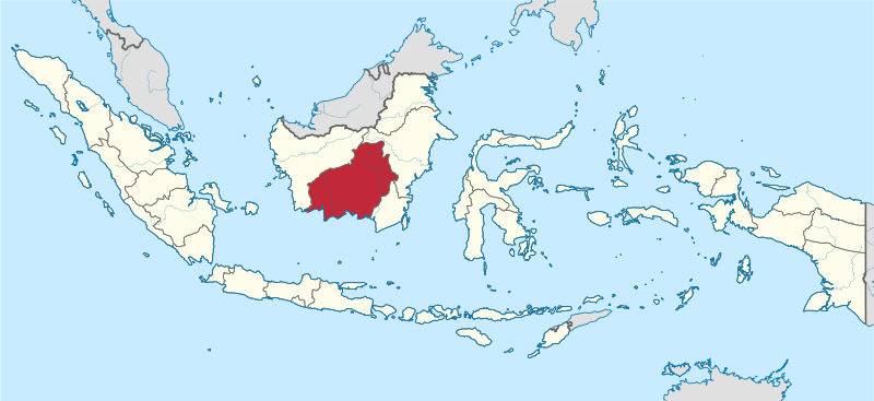 ملف:Central Kalimantan in Indonesia.svg