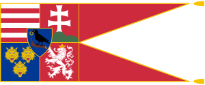 Flag of Matthias I of Hungary (variant).svg