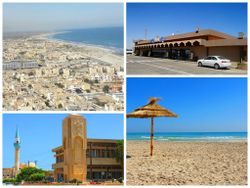 Multiple photos of the Coastal city of Zuwarah.jpg