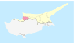 Northern Cyprus Guzelyurt district.svg