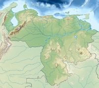 Location map/data/Venezuela is located in ڤنزويلا