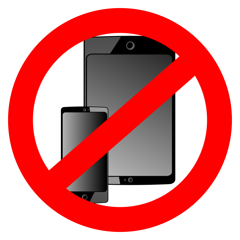 ملفHandheld devices no.svg المعرفة