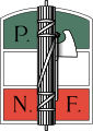 Party emblem of the National Fascist Party.