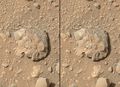 "Nova" rock on Mars – 1st laser spark imaged (Curiosity rover; July 12, 2014; video (01:07)).