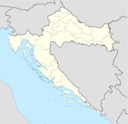 Varaždin is located in كرواتيا