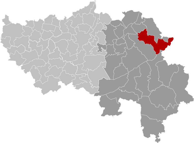 ملف:Eupen Liège Belgium Map.svg