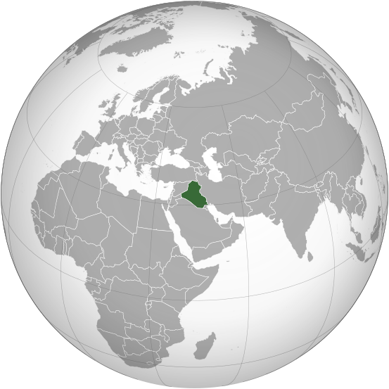 ملف:Iraq (orthographic-projection).svg