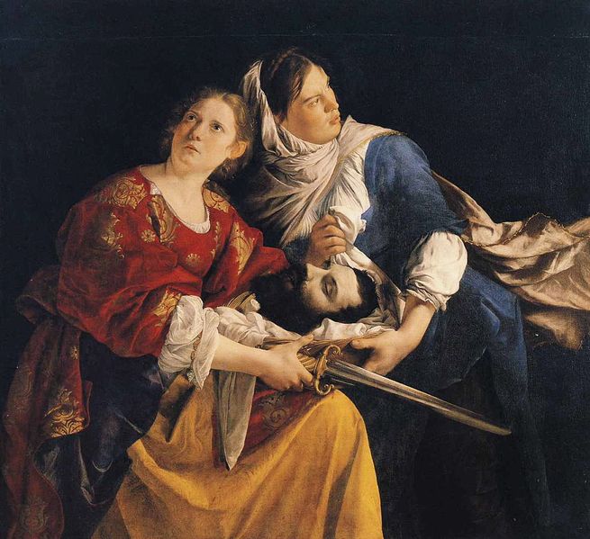 ملف:Orazio Gentileschi - Judith and Her Maidservant with the Head of Holofernes.JPG