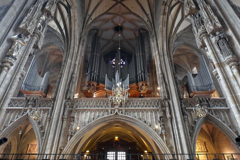ملف:Wien - Stephansdom, Kauffmann-Orgel.JPG