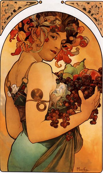 ملف:Alfons Mucha - Fruit.jpg