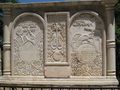 Memorial relief to the Armenian Genocide and Catholicos Abraham Petros I Ardzivian (1993)