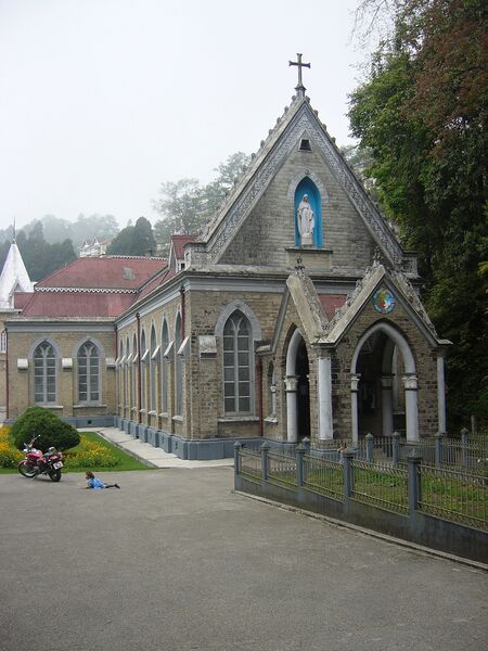 ملف:Immaculate Conception Cathedral, Darjeeling.jpg