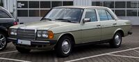Mercedes-Benz 240D (W123) saloon (Euro-spec)