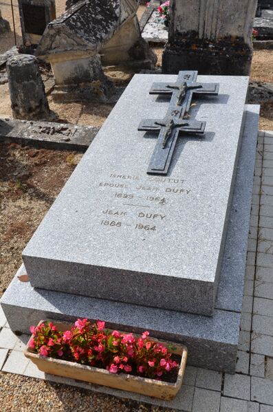 ملف:Tombe de Jean Dufy.JPG