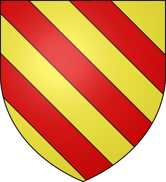 ملف:Blason-or-3-bandes-gueules.svg