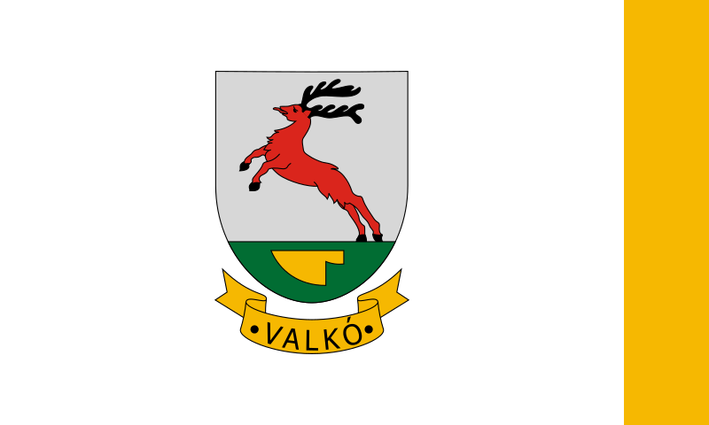 ملف:Flag of Valkó.svg