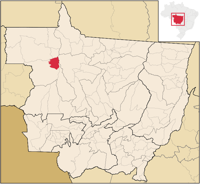 ملف:MatoGrosso Municip Castanheira.svg