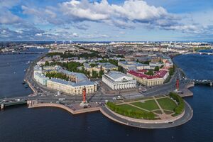 Saint Petersburg, the cultural capital of the country.