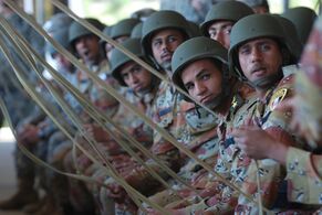 سلاح المظلات المصري