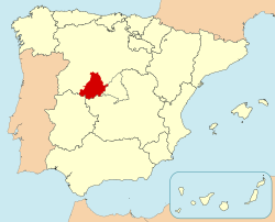 Ávila Provinceموقع