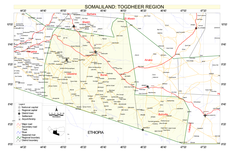 ملف:Somaliland-Togdheer Region.svg