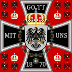 Royal Standard of the King of Prussia (1871–1918).svg