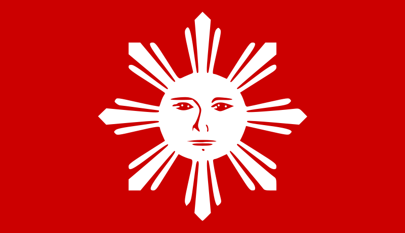 ملف:Philippines flag 1st official.svg