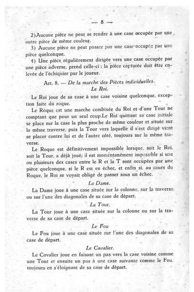 ملف:Règle du Jeu d'Échecs de la F.I.D.E. 1930.pdf