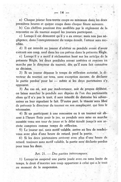 ملف:Règle du Jeu d'Échecs de la F.I.D.E. 1930.pdf