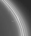 Prometheus pulling material from the F Ring