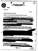 Example of redaction on (a copy of) a document