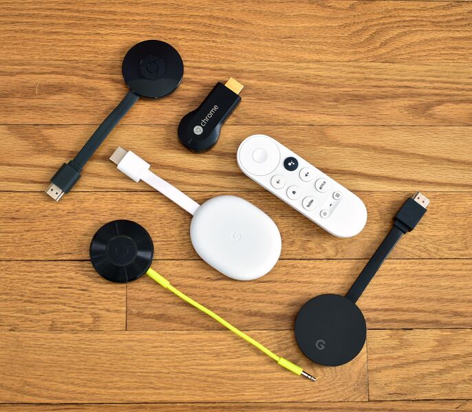 ملف:Collection of Chromecast devices.jpg