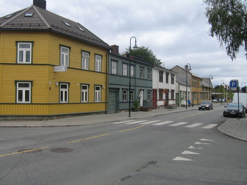 ملف:Kirkegata i Levanger.jpg