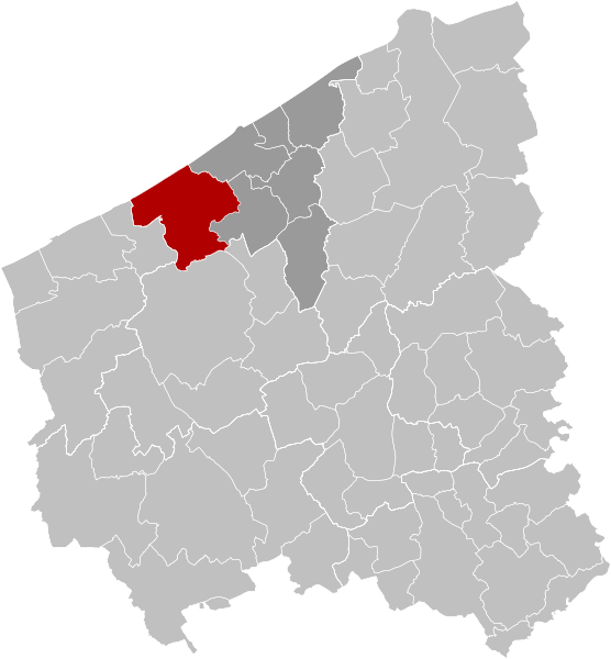 ملف:Middelkerke West-Flanders Belgium Map.svg
