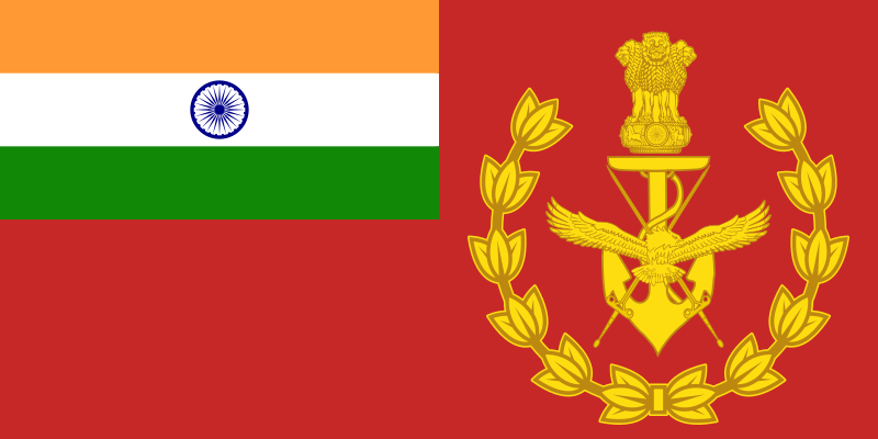 ملف:Flag of Chief of Defence Staff (India).svg