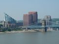 Although Covington, Kentucky only has a population of 42,000, the Kentucky side of the Cincinnati/Northern Kentucky metropolitan area has a population of over 450,000.