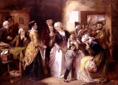 The King and his family are recognized and arrested at Varennes (June 21, 1791)