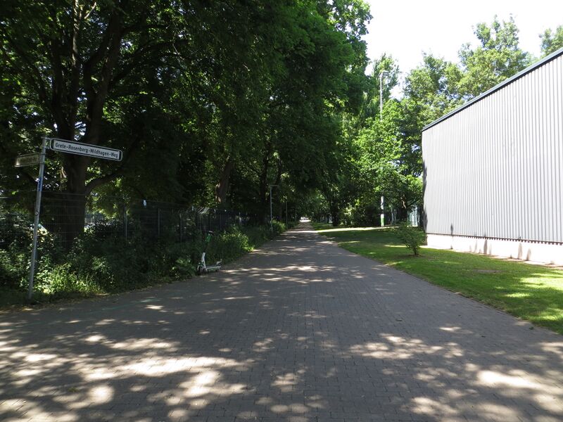 ملف:Grete-Rosenberg-Wildhagen-Weg Hannover 2021.jpg