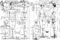 Drawings by Avard T. Fairbanks developed during his teaching career. This image was used in Eugene F. Fairbanks' book on Human Proportions for Artists.[24]
