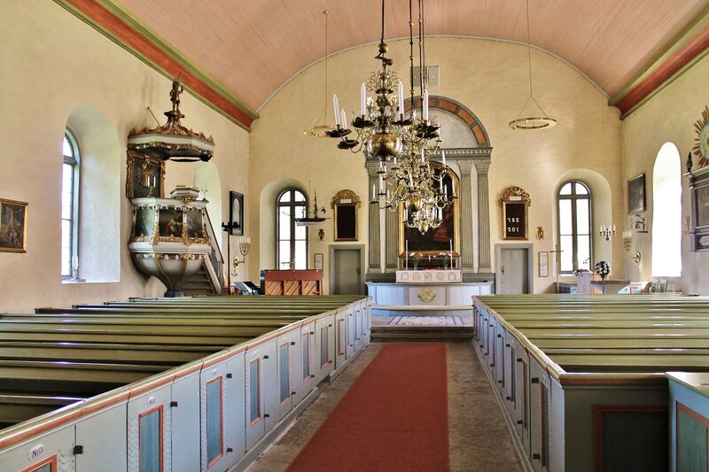 ملف:Glömminge kyrka Interiör02.jpg