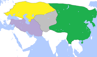الدويلات ذات الصلة بالامبراطورية المنغولية