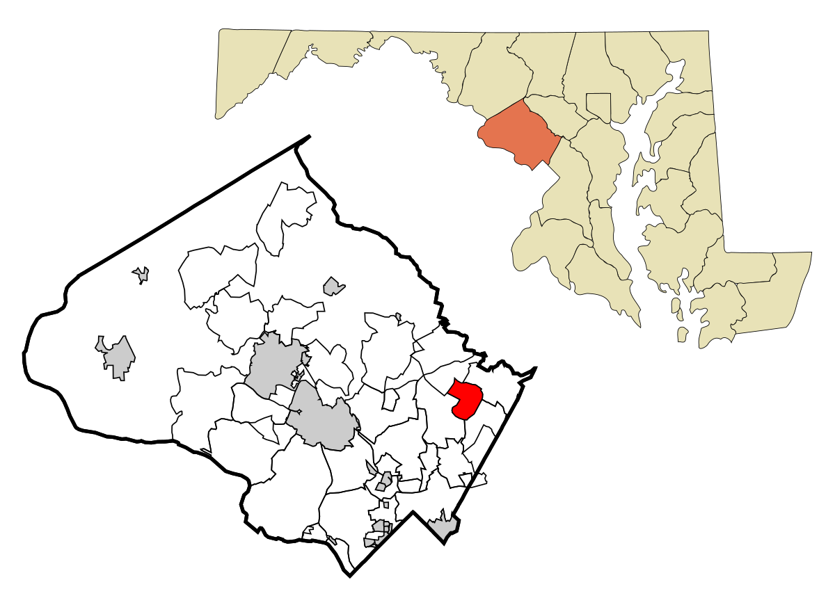 ملفMontgomery County Maryland Incorporated and Unincorporated areas
