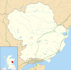 Dunnichen is located in Angus