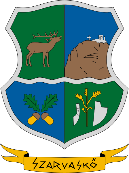 ملف:HUN Szarvaskő Címer.svg