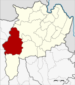 موقع المديرية في محافظة تشيانغ راي