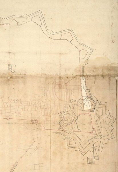 ملف:Planol militar Ciutadella.jpg